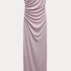 Zara Soft Pink/Lilac Maxi Dress